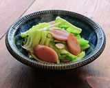 春キャベツと魚ニソのガーリック炒め作り方5写真