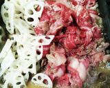 お弁当★牛肉蓮根たっぷり三つ葉しぐれ煮作り方3写真