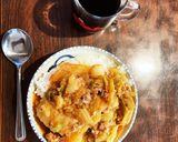 豚こま辛口白菜麻婆作り方4写真