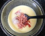 桜と濃い抹茶のガトーショコラ作り方4写真