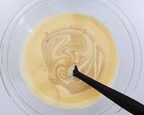 桜と濃い抹茶のガトーショコラ作り方7写真