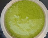 桜と濃い抹茶のガトーショコラ作り方9写真