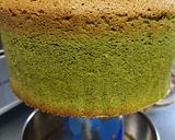 桜と濃い抹茶のガトーショコラ作り方11写真