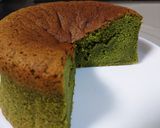 桜と濃い抹茶のガトーショコラ作り方12写真