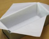 天ぷら敷紙でパウンドケーキ作り方8写真