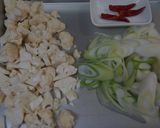 カリフラワーとアンチョビのパスタ作り方2写真