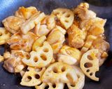 鶏ももと蓮根のヤンニョムチキン。簡単!作り方3写真