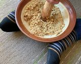 すり鉢で作ったくるみ餅作り方4写真