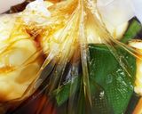 煮卵 焼きネギ入漬けだれ作り方4写真