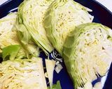 キャベツと豚肉の味噌ラーメン風味付け作り方1写真