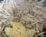 しょうが香る豚ごぼうご飯作り方5写真