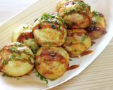 チーズ入りたこ焼き作り方8写真