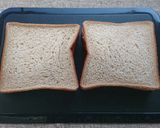 フライパンで時短卵サンド（低糖質食パン）作り方10写真