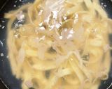 ワインと♡ひき肉とクレソンの和風パスタ作り方2写真