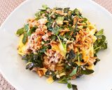 ワインと♡ひき肉とクレソンの和風パスタ作り方6写真