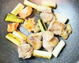 材料2つ！長ネギと鳥もも肉の塩炒め作り方6写真