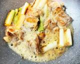 材料2つ！長ネギと鳥もも肉の塩炒め作り方7写真