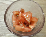 トマト嫌いも食べられる！トマトの中華和え作り方5写真