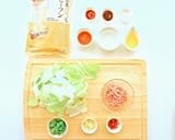 白菜の甘み広がるピリ辛ビーフン作り方2写真