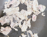 豆腐干/豆腐皮で青梗菜と豚肉の中華炒め作り方5写真