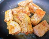 炊飯器プルドポークでホットサンド作り方2写真