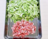 我が家のとん平焼き作り方1写真