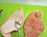簡単♪鶏むね肉で茹で鶏作り方2写真