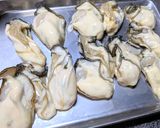 能登牡蠣のガーリック塩レモン炒め作り方1写真