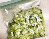 新しい食べ方で痩せ活　簡単キャベツの薬味作り方2写真