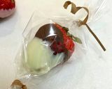 母の日に♡2色の苺チョコレート作り方8写真