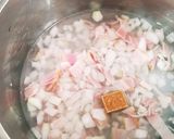 はなびらたけのミルクスープ作り方5写真