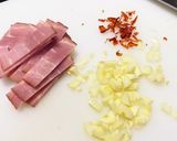 ペペロンチーノ作り方1写真
