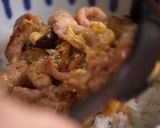 豚肉となすのさっぱり中華丼作り方5写真