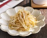 レンジで簡単！もやしの醤油ナムル作り方4写真