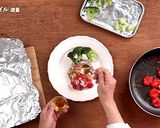 豚ロース肉のローズマリー風味焼き作り方8写真