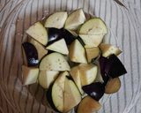 ♡ノンオイル♡揚げないレンチンなす味噌作り方1写真