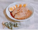 簡単☆お鍋で煮込む♫鶏ムネ肉チャーシュー作り方13写真