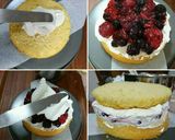 Ф15cmイチゴケーキ作り方8写真