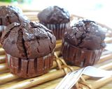 バレンタイン＊低糖質チョコレートマフィン作り方15写真
