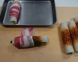 ちくわときゅうりの豚肉巻き作り方2写真