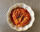 鍋1つ!朝ご飯オートミールトマトリゾット作り方6写真