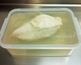 簡単♪鶏むね肉で茹で鶏作り方8写真