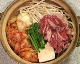 牛肉で作るキムチ鍋作り方1写真