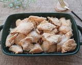 鶏むね肉の味噌マヨ簡単レンチン焼き作り方6写真