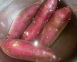 ねっとり、トースターで焼き芋作り方1写真
