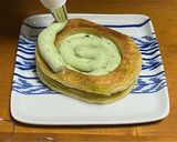 スポーツ観戦のお供に！？抹茶の競技場パイ作り方10写真