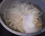 力尽きた時に！豆乳にゅうめん(野菜入り)作り方5写真