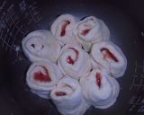 S炊飯器だけで苺ロールパン作り方10写真