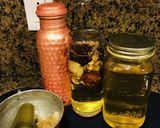 鰹・昆布・椎茸の合わせ出汁　健康的和食♡作り方6写真