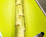 中国野菜と卵炒め(ステムレタス)作り方1写真